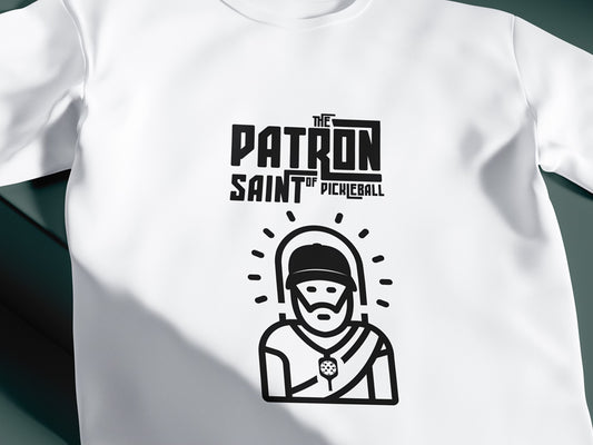 Patron Saint of Pickleball T-Shirt